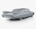 Cadillac Fleetwood 75 sedan 1959 3D-Modell