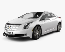 3D model of Cadillac ELR 2016