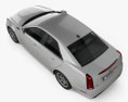 Cadillac CTS-V sedan 2014 3d model top view