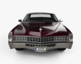 Cadillac Eldorado Fleetwood 1968 3d model front view