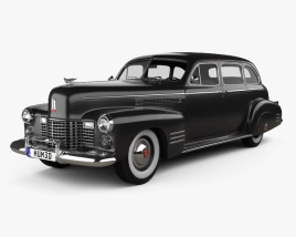 Cadillac Fleetwood 75 touring セダン 1941 3Dモデル