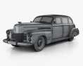 Cadillac Fleetwood 75 touring sedan 1941 3d model wire render