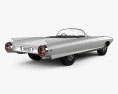 Cadillac Cyclone Konzept 1959 3D-Modell Rückansicht