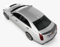 Cadillac CTS V 2018 3d model top view