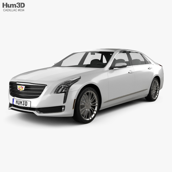 Cadillac CT6 2019 3D 모델 