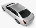 Cadillac CT6 2019 3d model top view