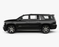 Cadillac Escalade ESV Platinum 2018 Modèle 3d vue de côté