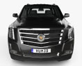 Cadillac Escalade ESV Platinum 2018 3D-Modell Vorderansicht