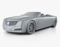 Cadillac Ciel 2011 3d model clay render