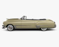 Cadillac 62 convertible 1949 3d model side view