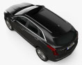 Cadillac XT5 2018 3D-Modell Draufsicht