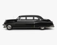 Cadillac 75 sedan 1953 3D-Modell Seitenansicht