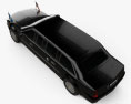 Cadillac US Presidential State Car 2020 Modelo 3D vista superior