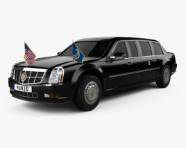 Cadillac US Presidential State Car 2016 3Dモデル