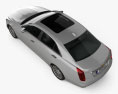 Cadillac CTS Premium Luxury 2019 3D模型 顶视图