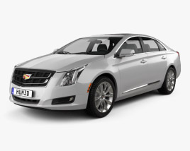Cadillac XTS 2019 3D-Modell