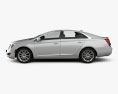 Cadillac XTS 2019 3D模型 侧视图