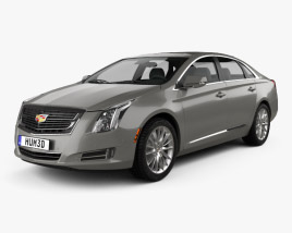 Cadillac XTS Platinum 2019 3D model