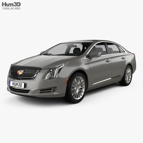 Cadillac XTS Platinum 2019 3D model