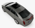 Cadillac XTS Platinum 2019 3D模型 顶视图