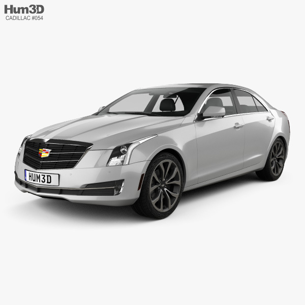 Cadillac ATS Premium Performance Berlina 2020 Modello 3D