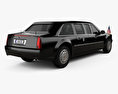 Cadillac US Presidential State Car with HQ interior 2020 3d model back view