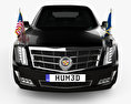 Cadillac US Presidential State Car with HQ interior 2020 3d model front view