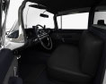 Автомобиль Охотников за привидениями ECTO-1 с детальным интерьером и двигателем 3D модель seats