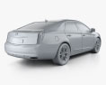 Cadillac XTS 带内饰 2016 3D模型