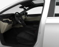 Cadillac XTS com interior 2016 Modelo 3d assentos
