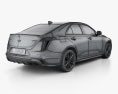 Cadillac CT4 V 2022 3Dモデル