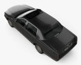 Cadillac DeVille Concours 1999 3D模型 顶视图