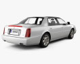 Cadillac DeVille DTS 2005 3Dモデル 後ろ姿