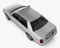 Cadillac DeVille DTS 2005 3D模型 顶视图