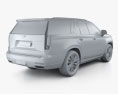 Cadillac Escalade Platinum Sport 2023 3D模型