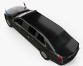Cadillac US Presidential State Car 2022 3d model top view