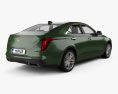 Cadillac CT4 2022 3D 모델  back view