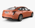Cadillac CT5 V 2022 3D 모델  back view