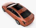 Cadillac CT5 V 2022 3D模型 顶视图