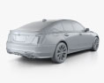 Cadillac CT5 V 2022 Modello 3D