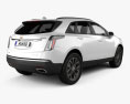 Cadillac XT5 CN-spec 2023 3D модель back view
