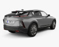 Cadillac Lyriq 2023 3D模型 后视图