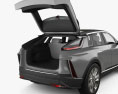 Cadillac Lyriq с детальным интерьером 2024 3D модель