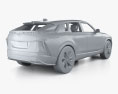 Cadillac Lyriq з детальним інтер'єром 2024 3D модель