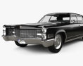 Cadillac Fleetwood Sixty Special Brougham 1969 3D 모델 