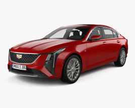 Cadillac CT5 Premium Luxury 2024 3D-Modell