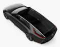 Cadillac Celestiq 2024 Modello 3D vista dall'alto
