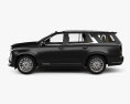 Cadillac Escalade Luxury with HQ interior 2024 3D模型 侧视图
