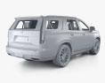 Cadillac Escalade Luxury with HQ interior 2024 3D-Modell