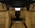 Cadillac Escalade Luxury with HQ interior 2024 Modèle 3d
